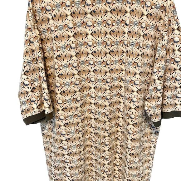 Tabasco, golf polo, size large, golf print - Picture 3 of 3